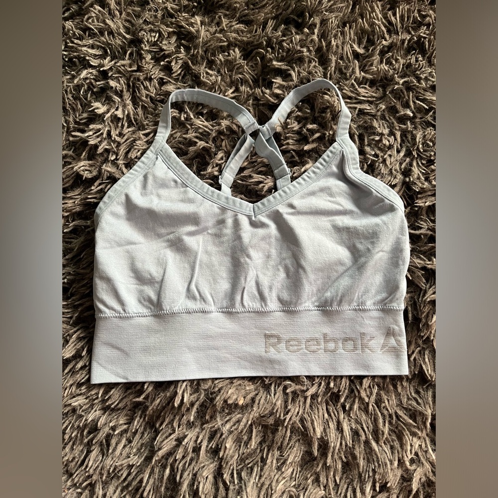 3/$10 Reebok Sports Bra - Baby Blue Size L